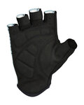 SCOTT Cycling fingerless gloves - ASPECT GEL SF - blue/black