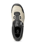 SCOTT Cycling shoes - MTB SHR-ALP EVO BOA - black/beige