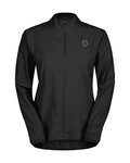 SCOTT Cycling windproof jacket - ENDURANCE TECH WB W - black