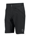 SCOTT Cycling shorts without bib - EXPLORAIR LIGHT - black