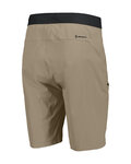 SCOTT Cycling shorts without bib - EXPLORAIR LIGHT - beige