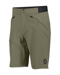 SCOTT Cycling shorts without bib - EXPLORAIR LIGHT - green