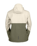 SCOTT waterproof jacket - EXPLORAIR LIGHT DRYO 2.5L W - white/green
