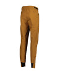 SCOTT Cycling long trousers withot bib - TRAIL TUNED - brown