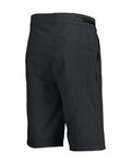 SCOTT Cycling shorts without bib - TRAIL TUNED - black