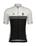 SCOTT Cycling short sleeve jersey - RC TEAM - white/black
