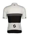 SCOTT Cycling short sleeve jersey - RC TEAM - white/black