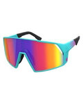 SCOTT Cycling sunglasses - PRO SHIELD METAVERSE - blue/pink