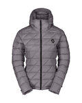 SCOTT Cycling thermal jacket - INSULOFT LIGHT DOWN W - grey