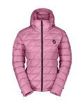 SCOTT Cycling thermal jacket - INSULOFT LIGHT DOWN W - pink