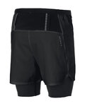SCOTT Cycling shorts without bib - HYBRID ENDURANCE TECH - black