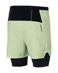 SCOTT Cycling shorts without bib - HYBRID ENDURANCE TECH - yellow/black