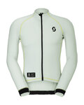SCOTT Cycling winter long sleeve jersey - RC PRO WARM REMIX - green
