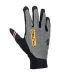 SCOTT Cycling long-finger gloves - TRACTION LF - white/black/orange