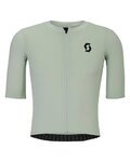SCOTT Cycling short sleeve jersey - ULTD - grey