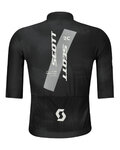 SCOTT Cycling short sleeve jersey - RC PRO - black/white