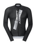 SCOTT Cycling summer long sleeve jersey - RC PRO - black/white