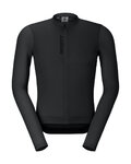SCOTT Cycling summer long sleeve jersey - PRO - black