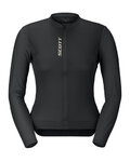 SCOTT Cycling summer long sleeve jersey - PRO W - black