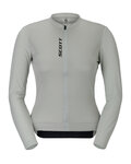 SCOTT Cycling summer long sleeve jersey - PRO W - grey
