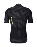 SCOTT Cycling short sleeve jersey - RC ENDURANCE - black