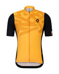 SCOTT Cycling short sleeve jersey - RC ENDURANCE - orange/black