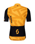 SCOTT Cycling short sleeve jersey - RC ENDURANCE - orange/black