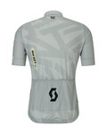 SCOTT Cycling short sleeve jersey - RC ENDURANCE - grey