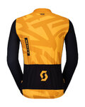 SCOTT Cycling summer long sleeve jersey - RC ENDURANCE - orange/black