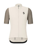 SCOTT Cycling short sleeve jersey - ENDURANCE - white/grey