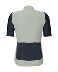 SCOTT Cycling short sleeve jersey - ENDURANCE - grey/blue