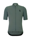 SCOTT Cycling short sleeve jersey - ENDURANCE - green