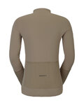 SCOTT Cycling summer long sleeve jersey - ENDURANCE - beige