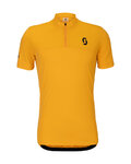 SCOTT Cycling short sleeve jersey - ENDURANCE LT - orange