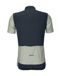 SCOTT Cycling short sleeve jersey - ENDURANCE LT - grey/blue