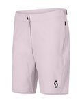 SCOTT Cycling shorts without bib - VERTIC LT W/PAD W - pink