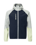 SCOTT waterproof jacket - EXPLORAIR LIGHT DRYO 2.5L JR - blue/grey/yellow