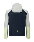 SCOTT waterproof jacket - EXPLORAIR LIGHT DRYO 2.5L JR - blue/grey/yellow