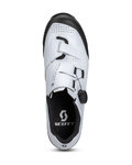 SCOTT Cycling shoes - MTB TEAM BOA W - white/black