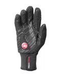 CASTELLI Cycling long-finger gloves - ESTREMO - black
