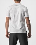 CASTELLI Cycling short sleeve t-shirt - RACE DAY POLO - white