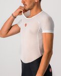 CASTELLI Cycling short sleeve t-shirt - PRO ISSUE - white