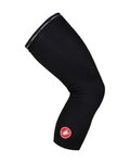 CASTELLI Cycling leg warmers - UPF 50+ - black