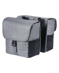 BASIL Cycling bag - GO DOUBLE BAG - grey