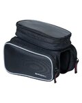 BASIL Cycling bag - SPORT DESIGN TOP TUBE FRAME BAG DOUBLE - black