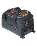 BASIL Cycling bag - MILES TARPAULIN - black/orange