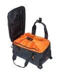 BASIL Cycling bag - MILES TARPAULIN - black/orange