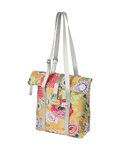 BASIL Cycling bag - BLOOM SHOPPER - yellow/red
