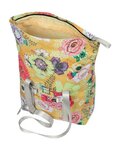 BASIL Cycling bag - BLOOM SHOPPER - yellow/red