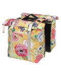 BASIL Cycling bag - BLOOM DOUBLE BAG MIK - yellow/red